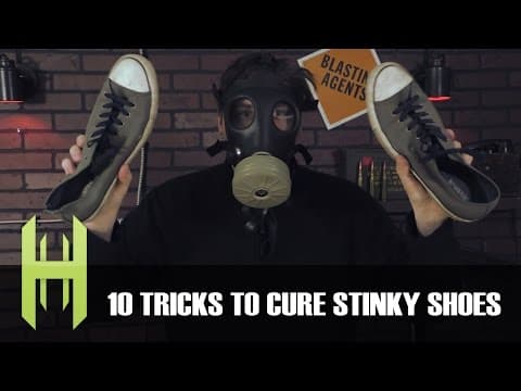 靴のニオイを消す 10 個の方法！　10 Ways to Stop Shoe Odor!