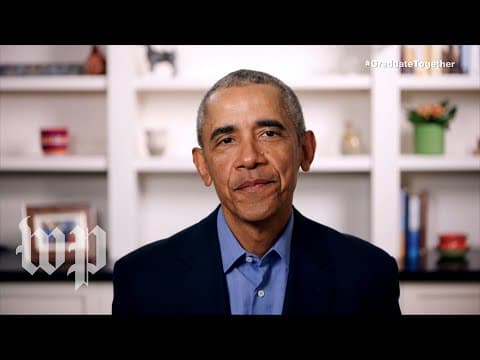 オバマが 2020 年を生きる若者に送る 2 分 20 秒のメッセージ（Obama's message to the class of 2020 in 2 minutes, 20 seconds）