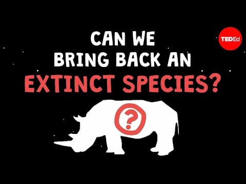 絶滅危惧種の最後の2頭 — キタシロサイの運命は？