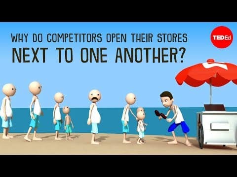 Why Do Competitors Open Their Stores next to One Another?
