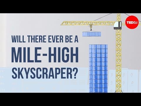 高さ１マイル（＝約 1.6 km）の高層ビルの建築は可能か？　Will there ever be a mile-high skyscraper? - Stefan Al