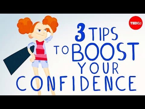 【TED-Ed】自信がない？自信を高める3つのコツを大公開！