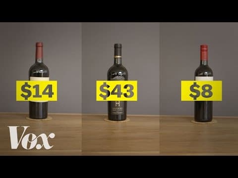 高いワインは騙された人が飲む　Expensive wine is for suckers