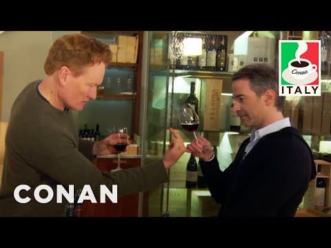コナンとジョーダン・シュランスキーイタリアワインテイスティング　Conan & Jordan Schlansky's Italian Wine Tasting - CONAN on TBS