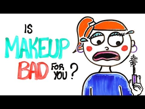 【英語で雑学】化粧品は身体に悪い？