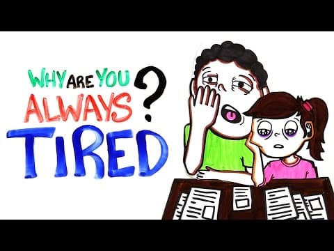 寝不足？いつも疲れている本当の理由は何なのか？ (Why Are You Always Tired?)