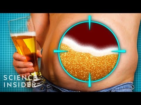 お腹が気になる！男の人がビール腹になるのはなぜ？　（Why Do Men Get Beer Bellies?）
