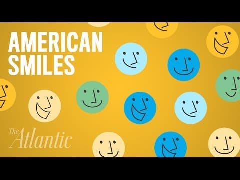 アメリカ人がよく微笑む理由Why Do Americans Smile So Much?