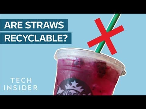 プラスチック製ストローの悪い点　Why Plastic Straws Suck