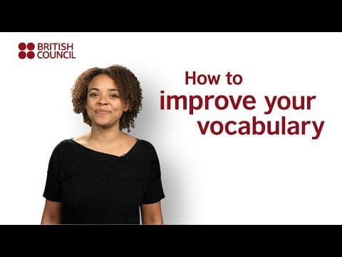 英語の語彙力をアップさせる方法（How to improve your vocabulary）