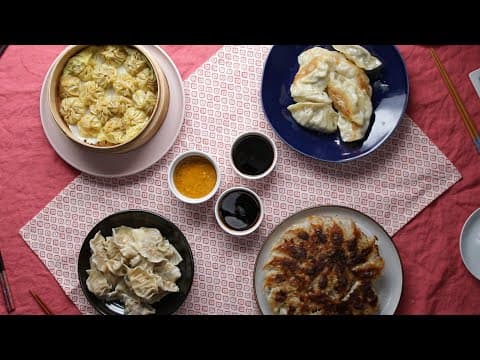 アジア各国の餃子　Dumpling Around Asia