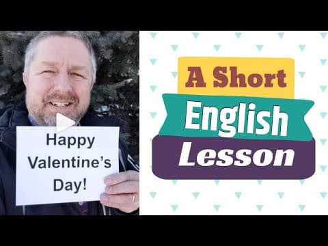 【動画で英会話】バレンタインデーに使える英語表現