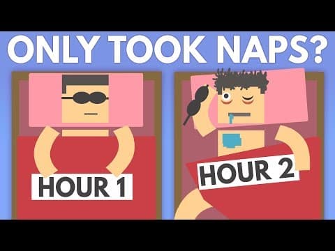 昼寝だけで足りるのか？　What If You Only Took Naps?