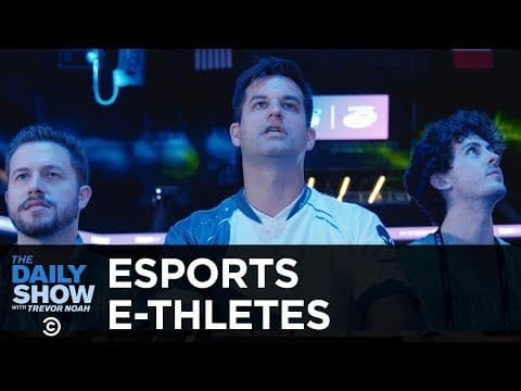 （最新）全国民を夢中にさせるバーチャルスポーツ The Newest Virtual Sport Sweeping the Nation | The Daily Show