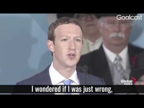 マーク・ザッカーバーグの感動的なスピーチ