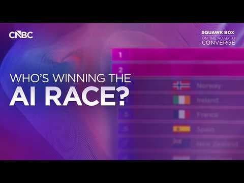 最も「AI」を活用している国はどこ？