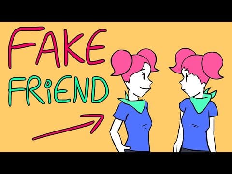 本当の友達じゃない5つのサイン！