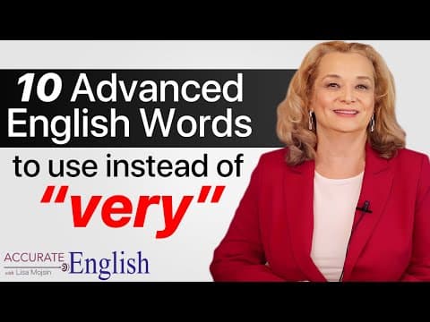 磨きをかける！上級編英単語１０選　（Ten Advanced English Words for More Fluent Speech）