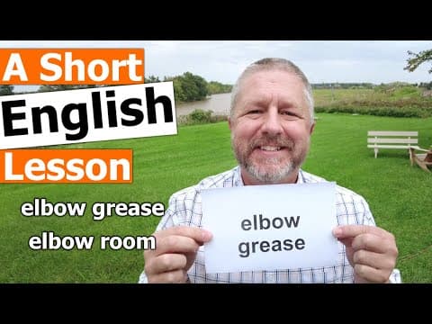 【英会話力UP】「肘」だけじゃない！ "elbow" を使った慣用表現